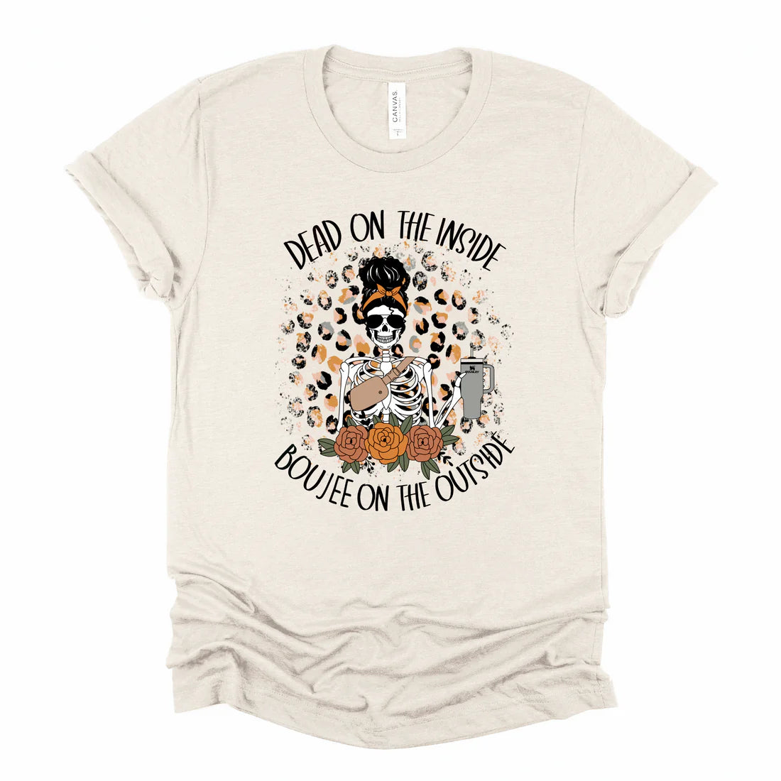 Dead inside Boujee outside Graphic Tee