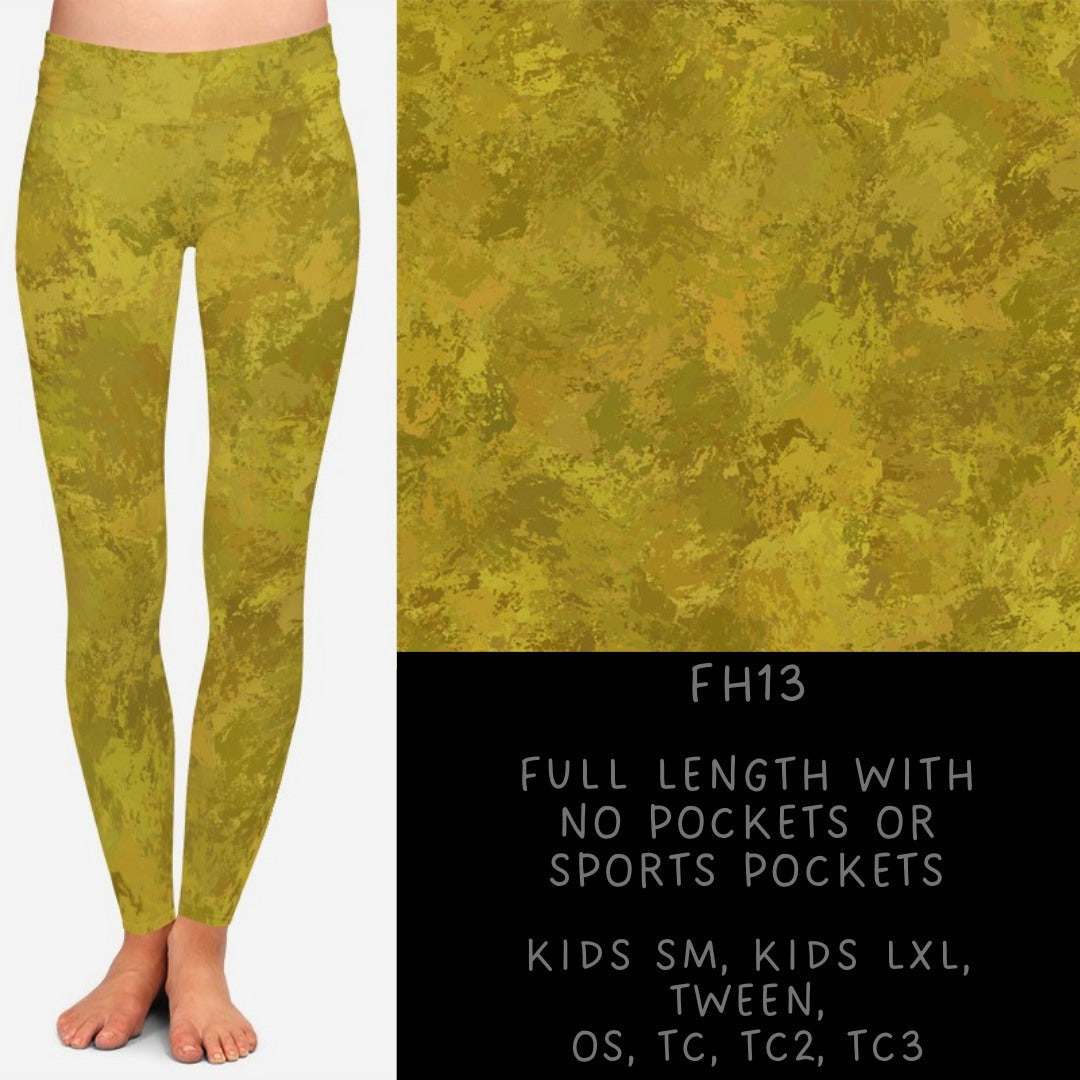Ready To Ship - Fall Hues - FH13 Legging - TC