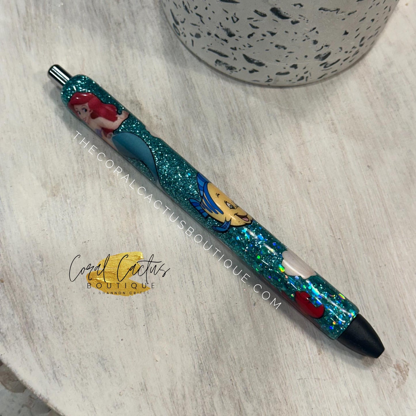Custom Pen - Mermaid and Friends