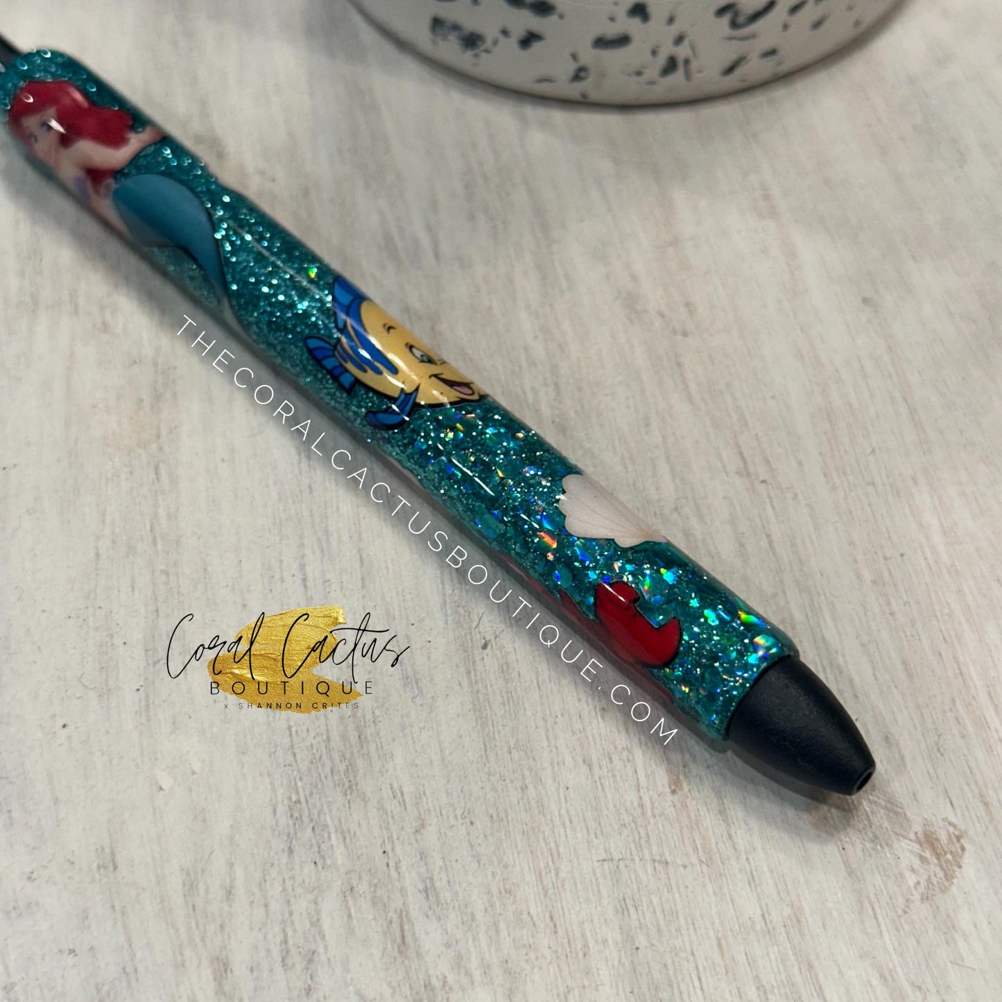 Custom Pen - Mermaid and Friends