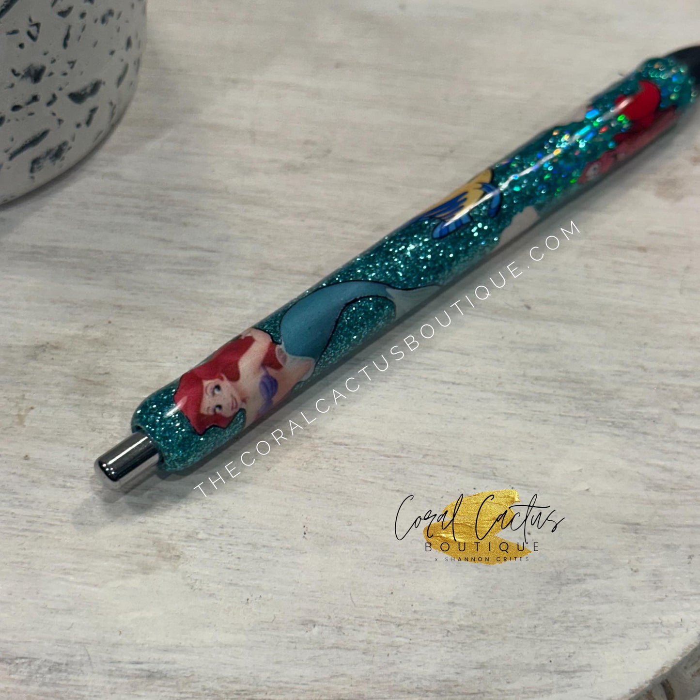 Custom Pen - Mermaid and Friends