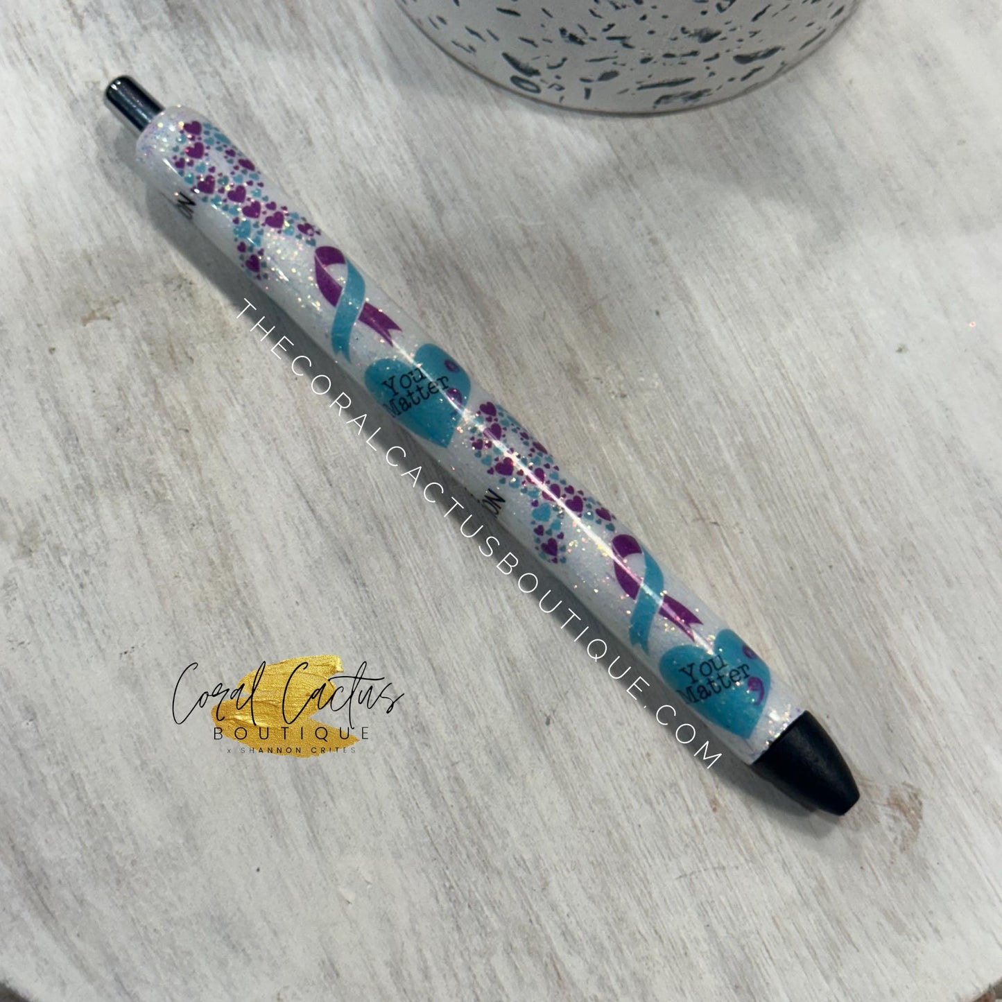 Custom Pen - You Matter - Mental Health