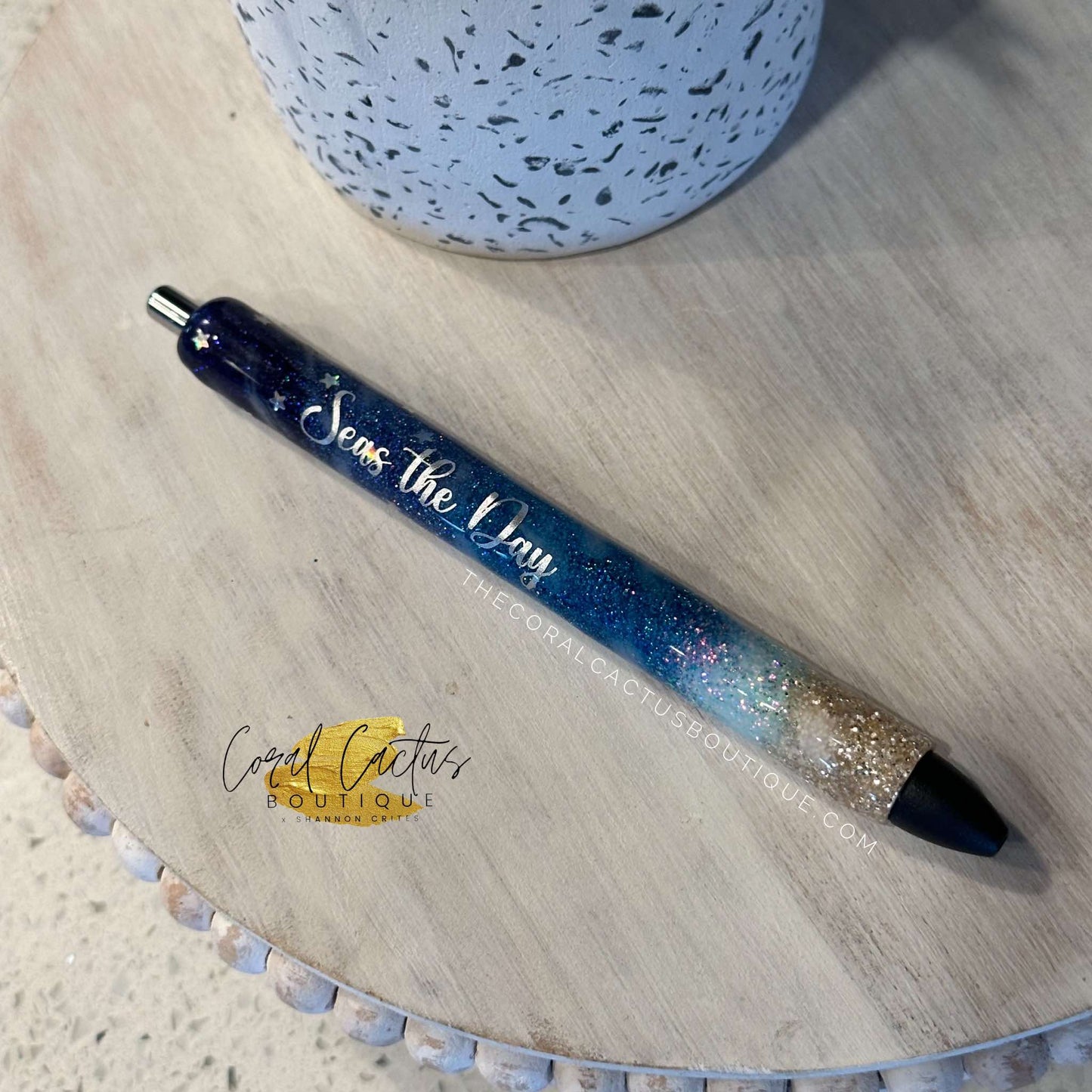 Custom Pen - Seas the Day