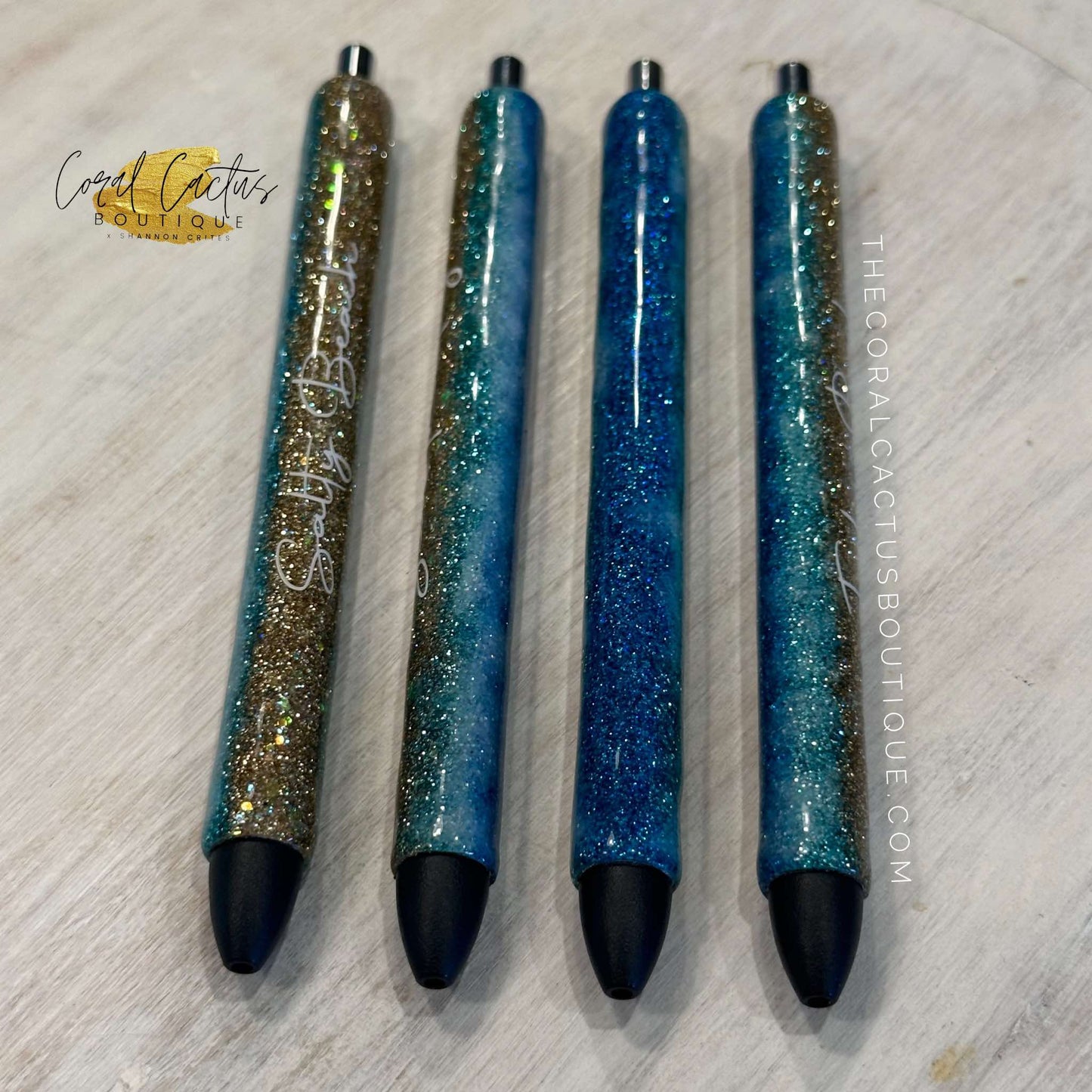 Custom Pen - Beach Shore