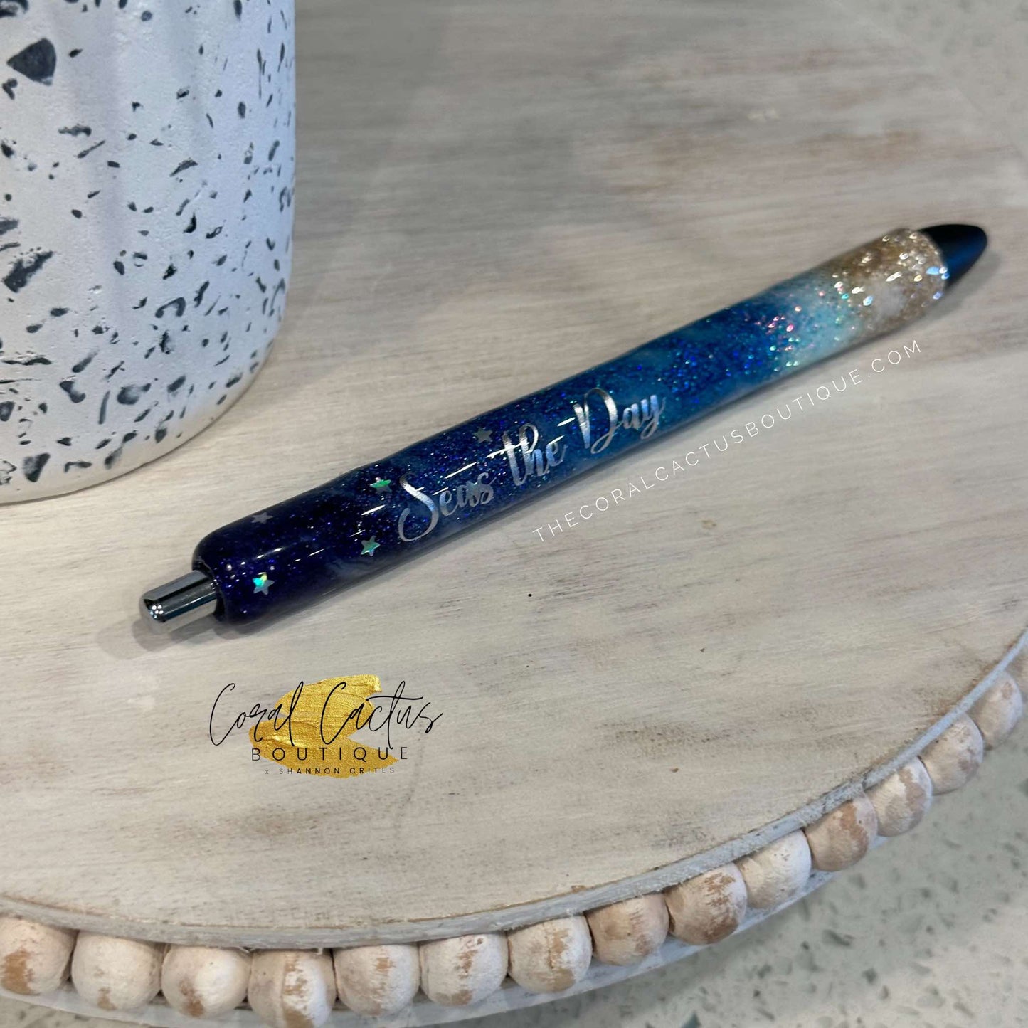 Custom Pen - Seas the Day