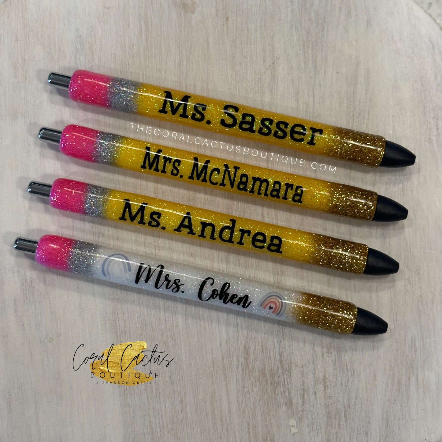 Custom Pen - Boho Pencil