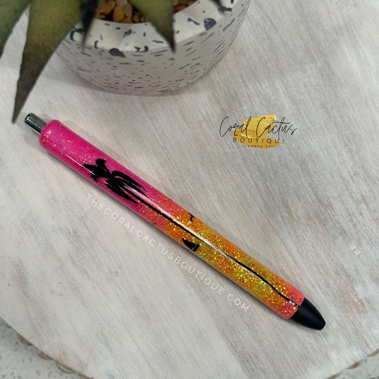 Custom Pen - Summer Sunset