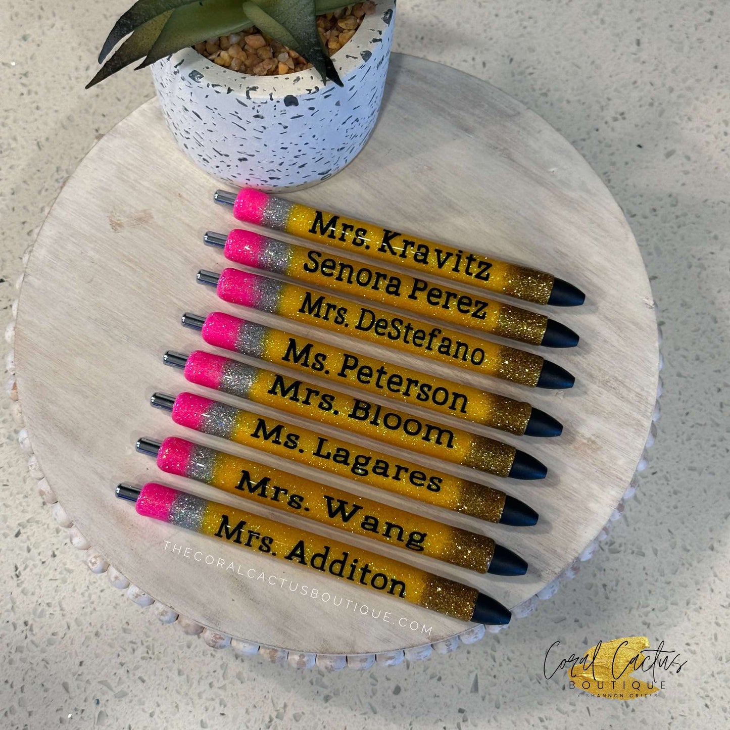 Custom Pen - Bold Font Pencil