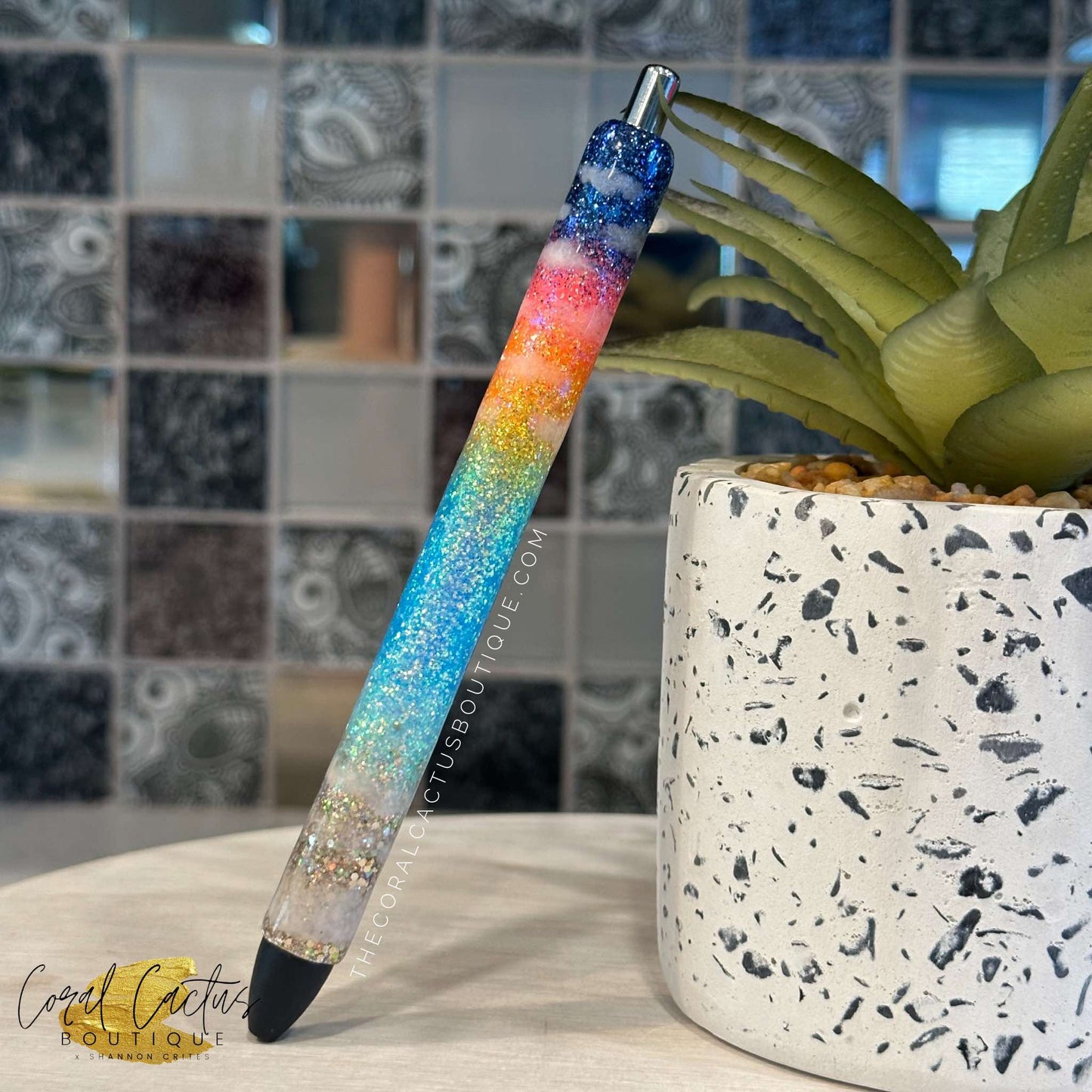 Custom Pen - Sunrise Beach