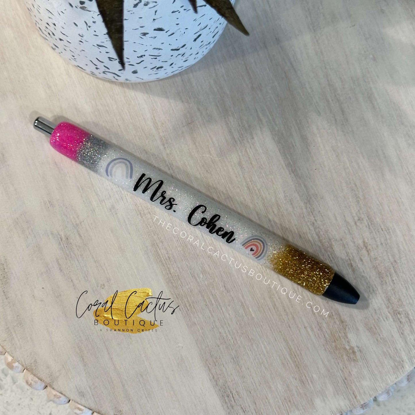 Custom Pen - Boho Pencil