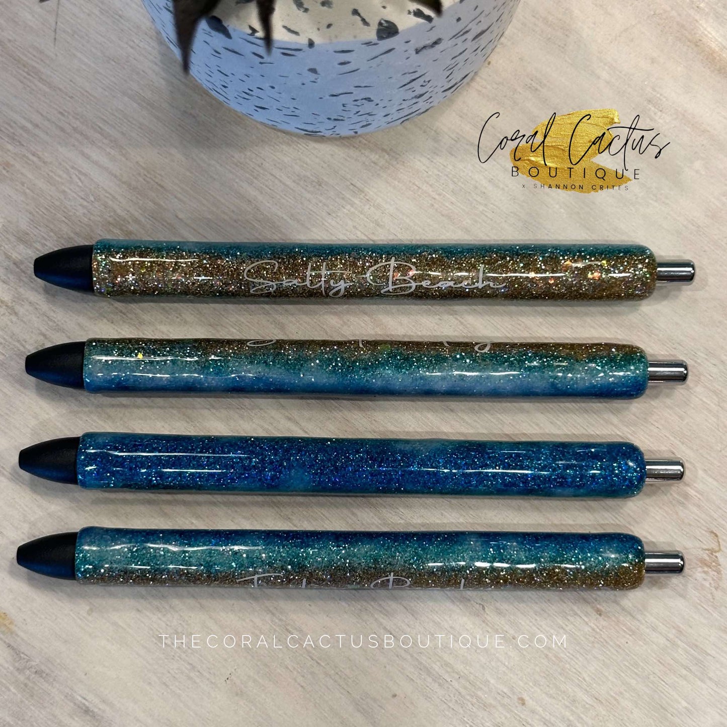 Custom Pen - Beach Shore