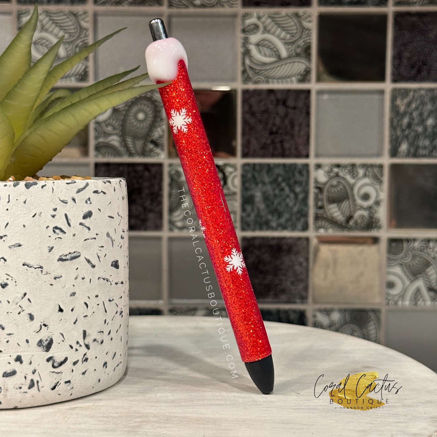 Custom Pen - Christmas NBC Drip