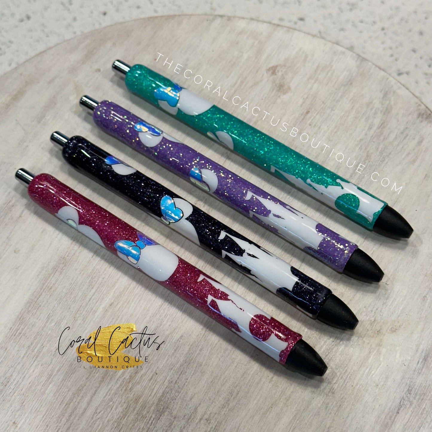 Custom Pen - Purple Magic Mouse Castle