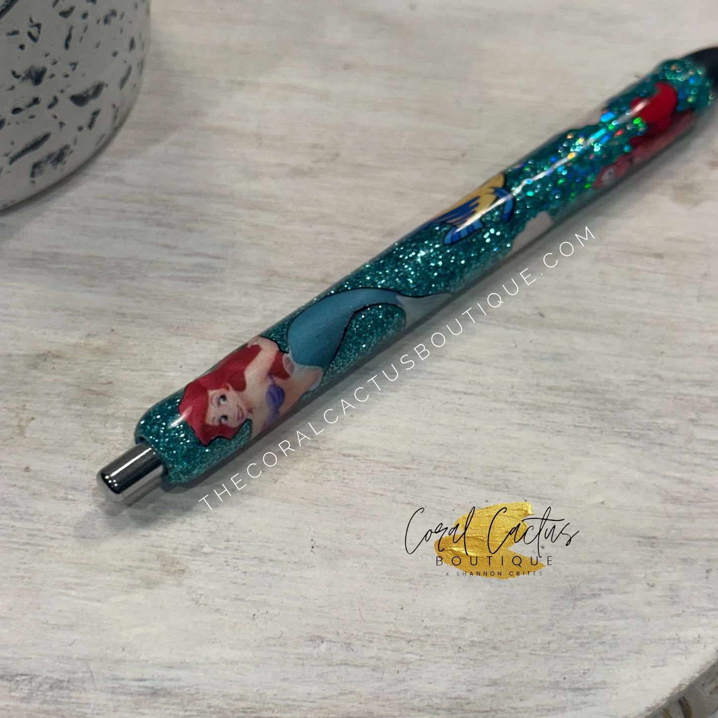 Custom Pen - Mermaid and Friends