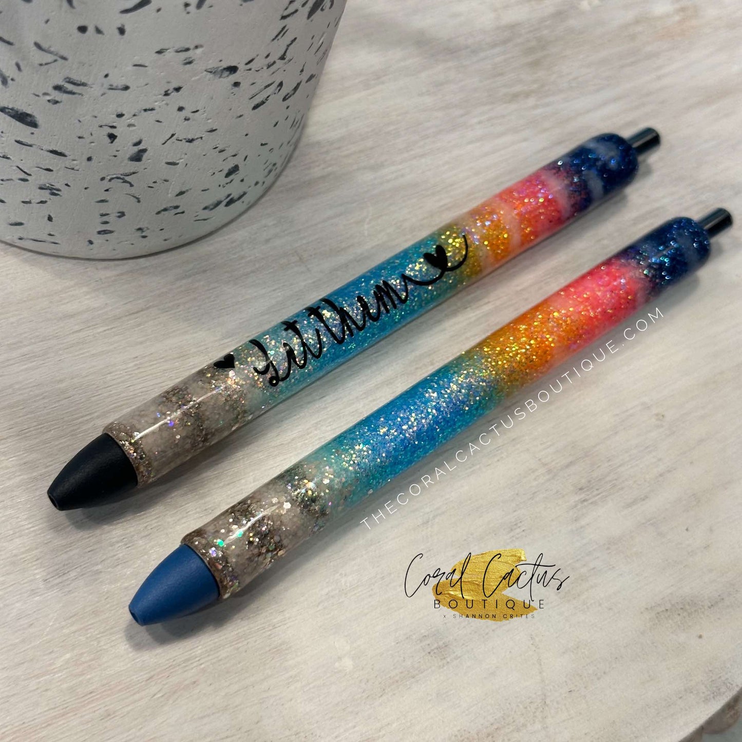 Custom Pen - Sunrise Beach