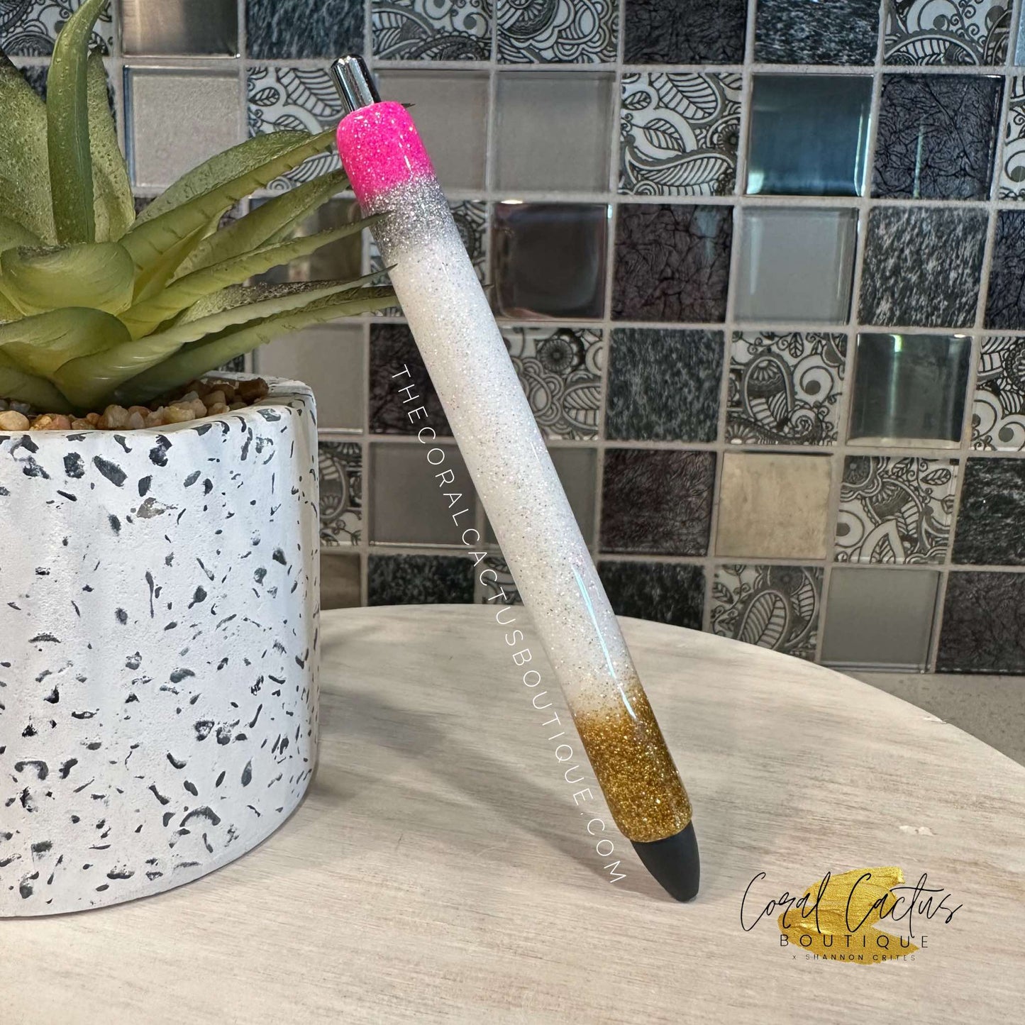 Custom Pen - Boho Pencil