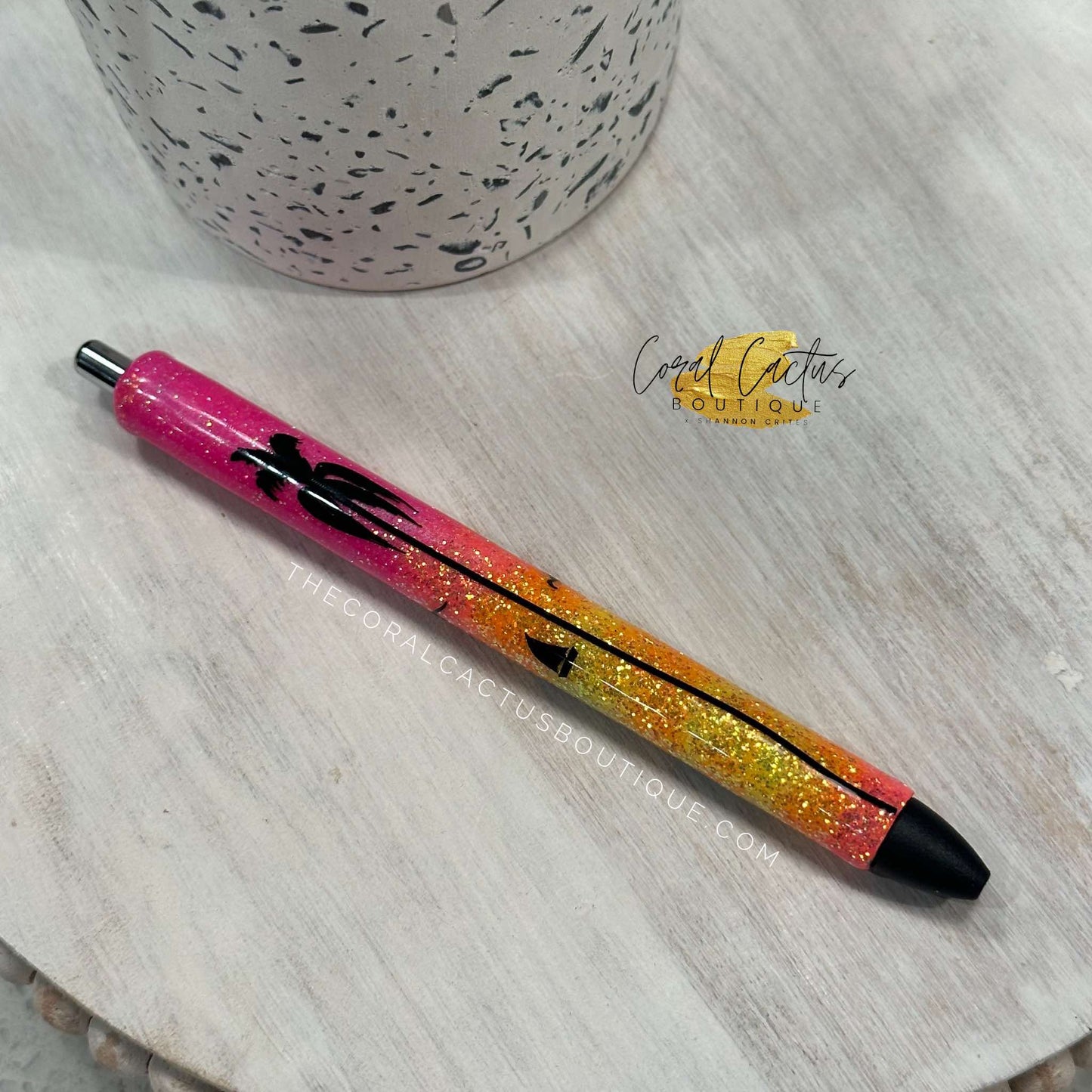 Custom Pen - Summer Sunset