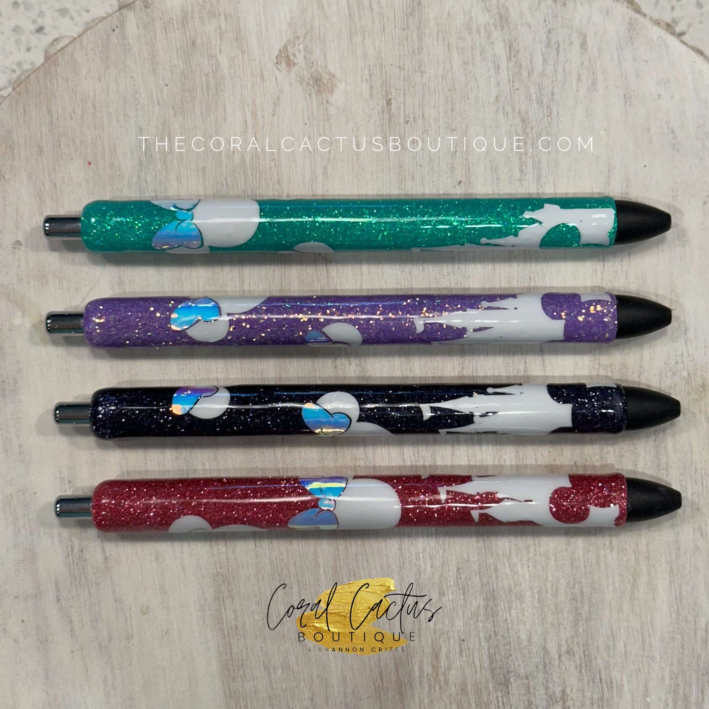 Custom Pen - Purple Magic Mouse Castle