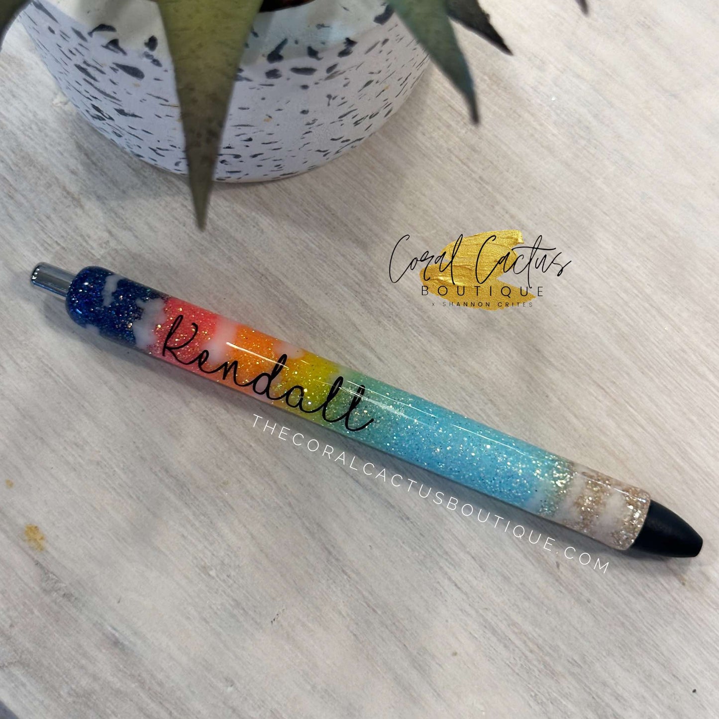 Custom Pen - Sunrise Beach