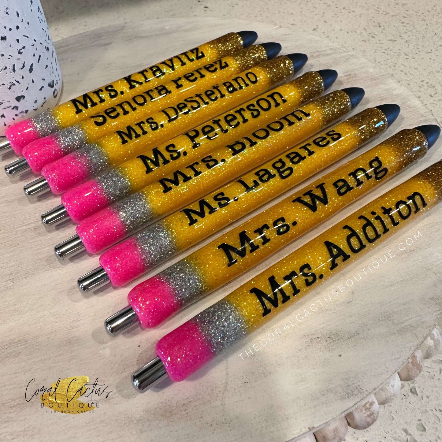 Custom Pen - Bold Font Pencil