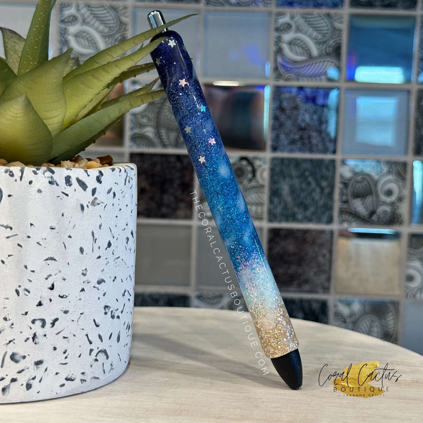 Custom Pen - Seas the Day