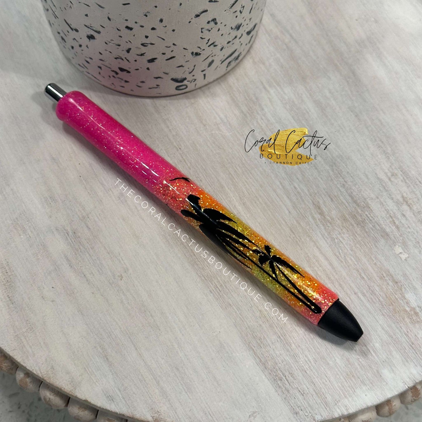 Custom Pen - Summer Sunset