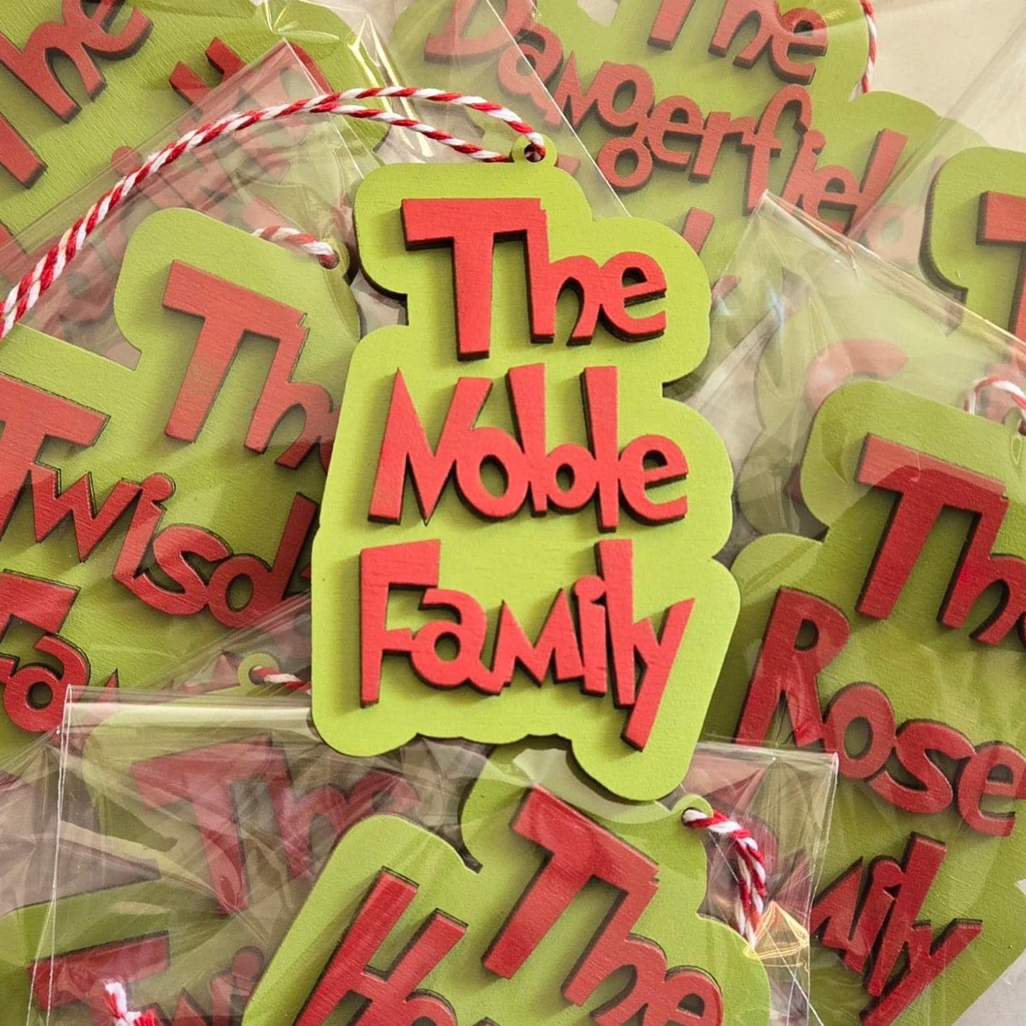 Custom Mr Green Ornament