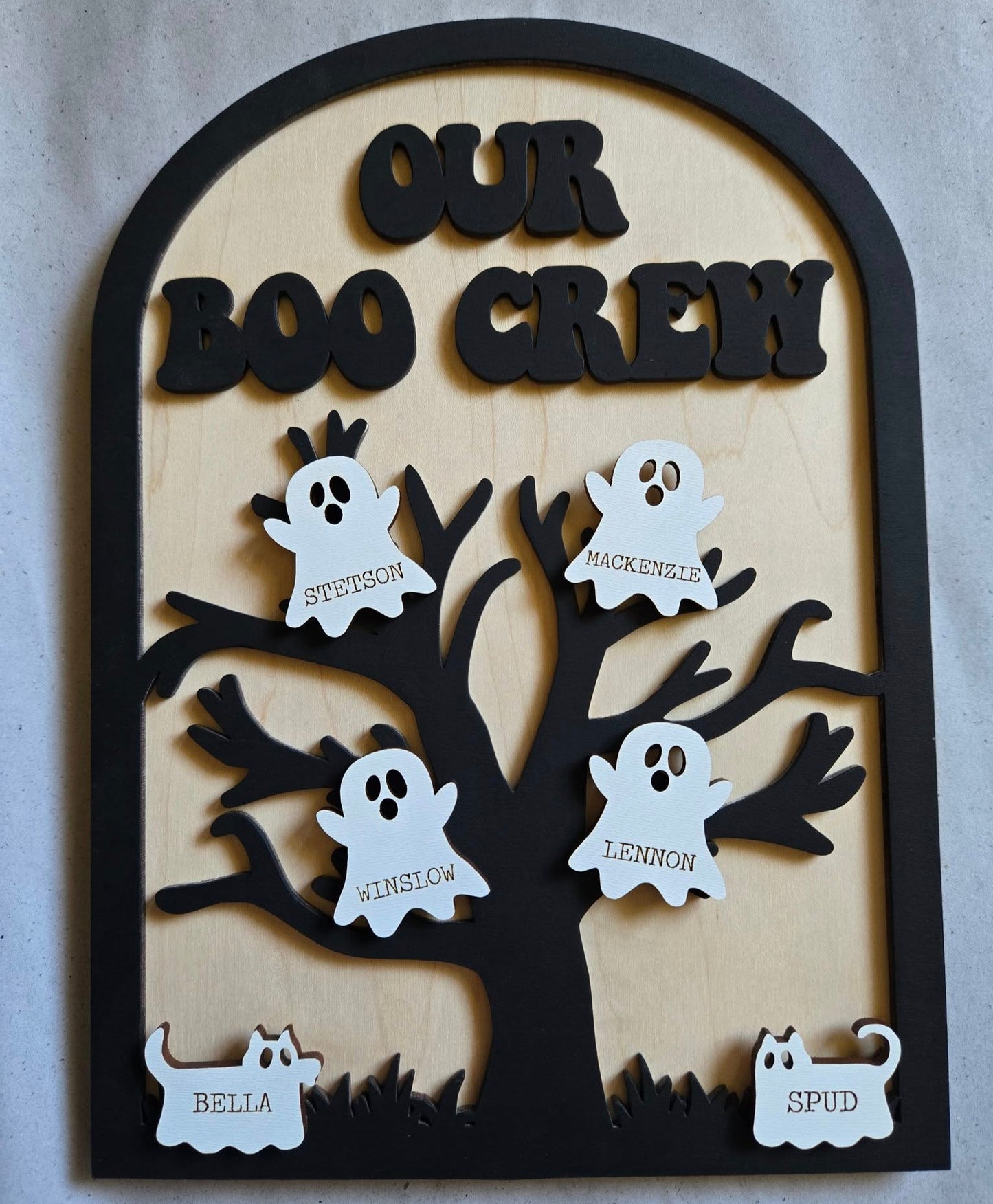 Our Boo 👻 Crew Sign