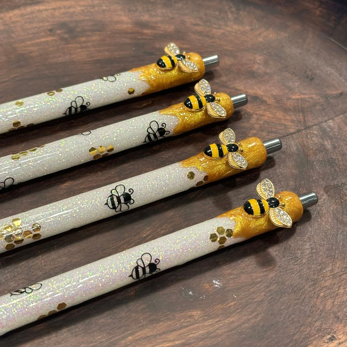 Honey Bee with Charm Custom Pen