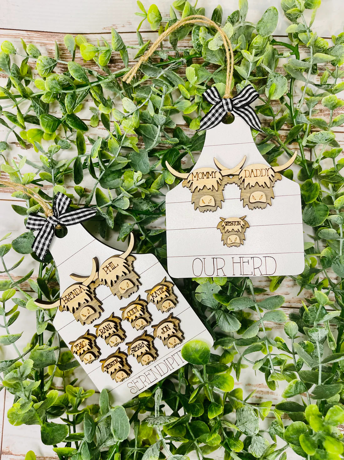 Our Herd Custom Ornament