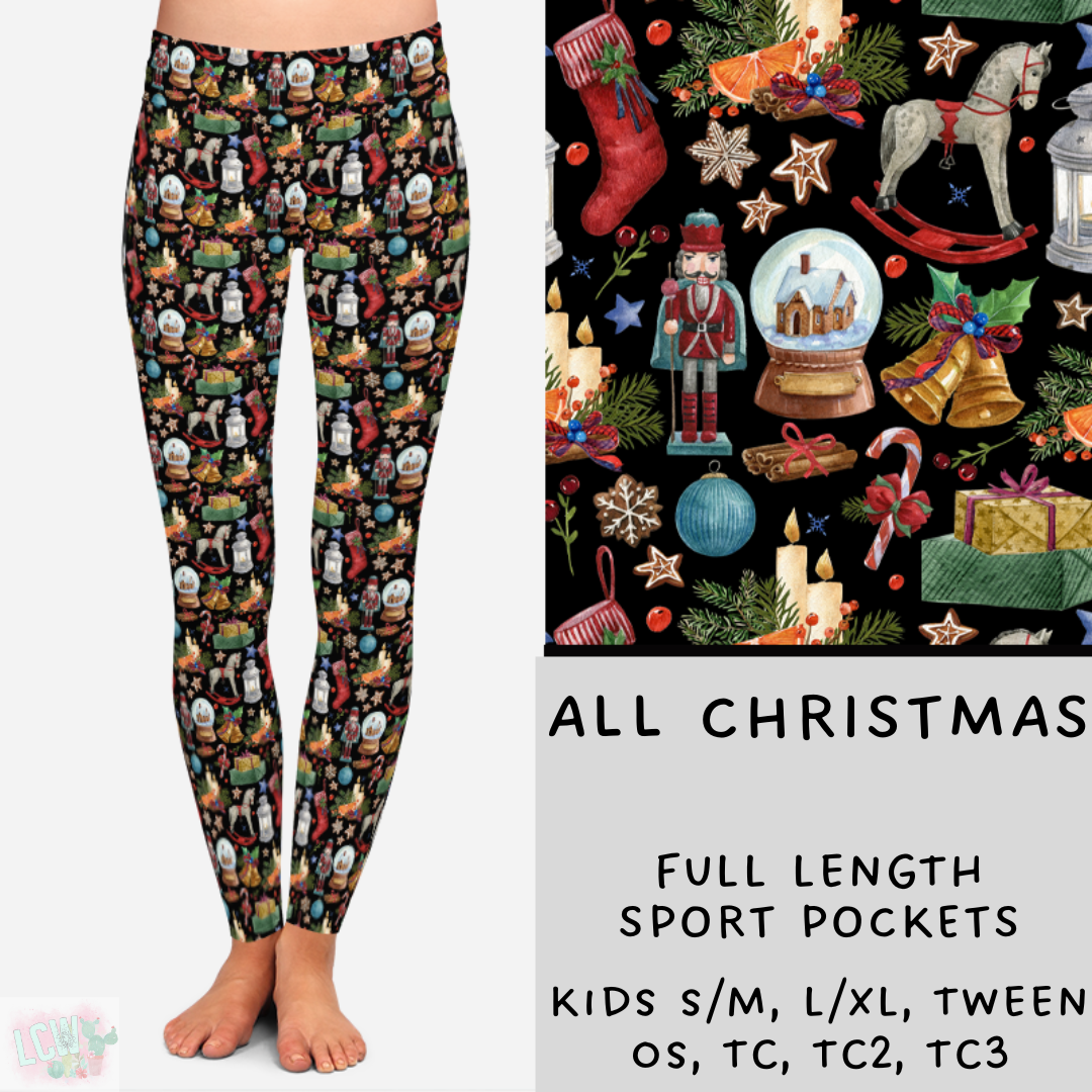 Ready To ship All Christmas Leggings