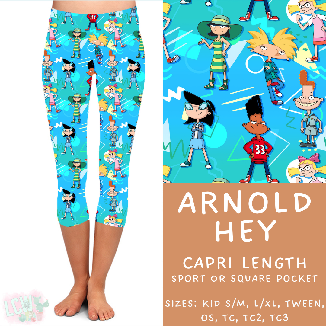 Batch #370 - Fun Run 12 - Closes 7/8 - ETA early Sept - Arnold Hey Capri Length Leggings