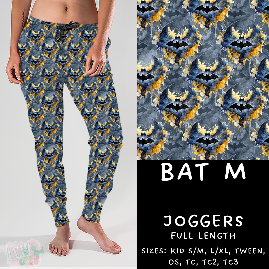 Ready To Ship - Bat M Joggers - TC2