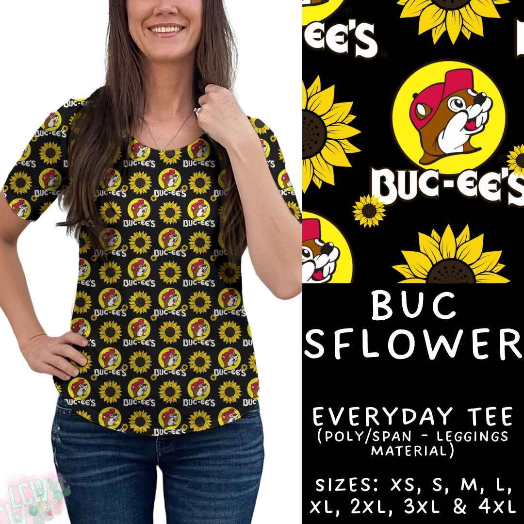 Batch #370 - Fun Run 12 - Closes 7/8 - ETA early Sept - Buc SFlower Everyday Tee