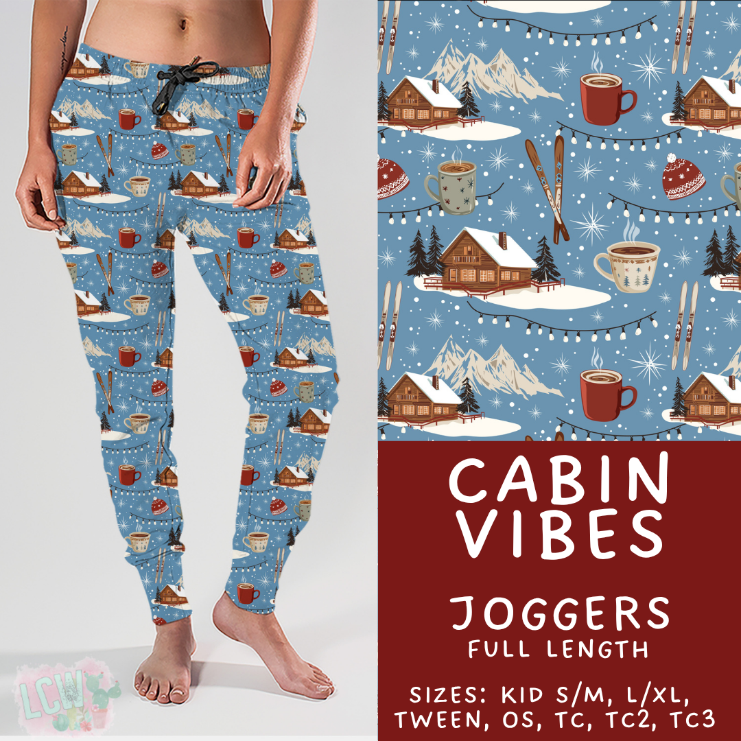 Batch #433 - Winter Cabin - Closes 10/20 - ETA early Dec - Cabin Vibes Joggers