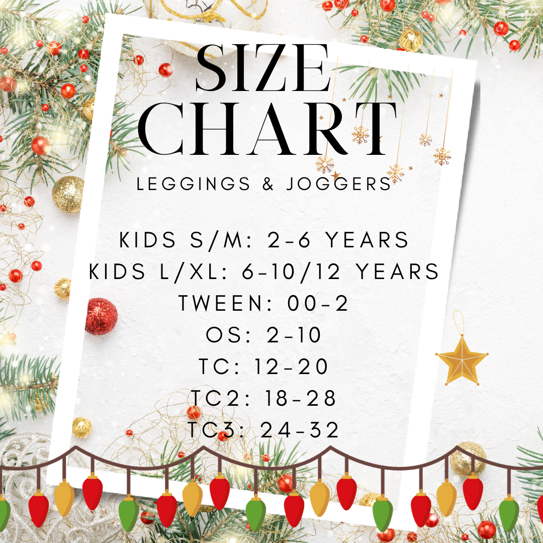 Ready To Ship - Pretty Teal Christmas Leggings