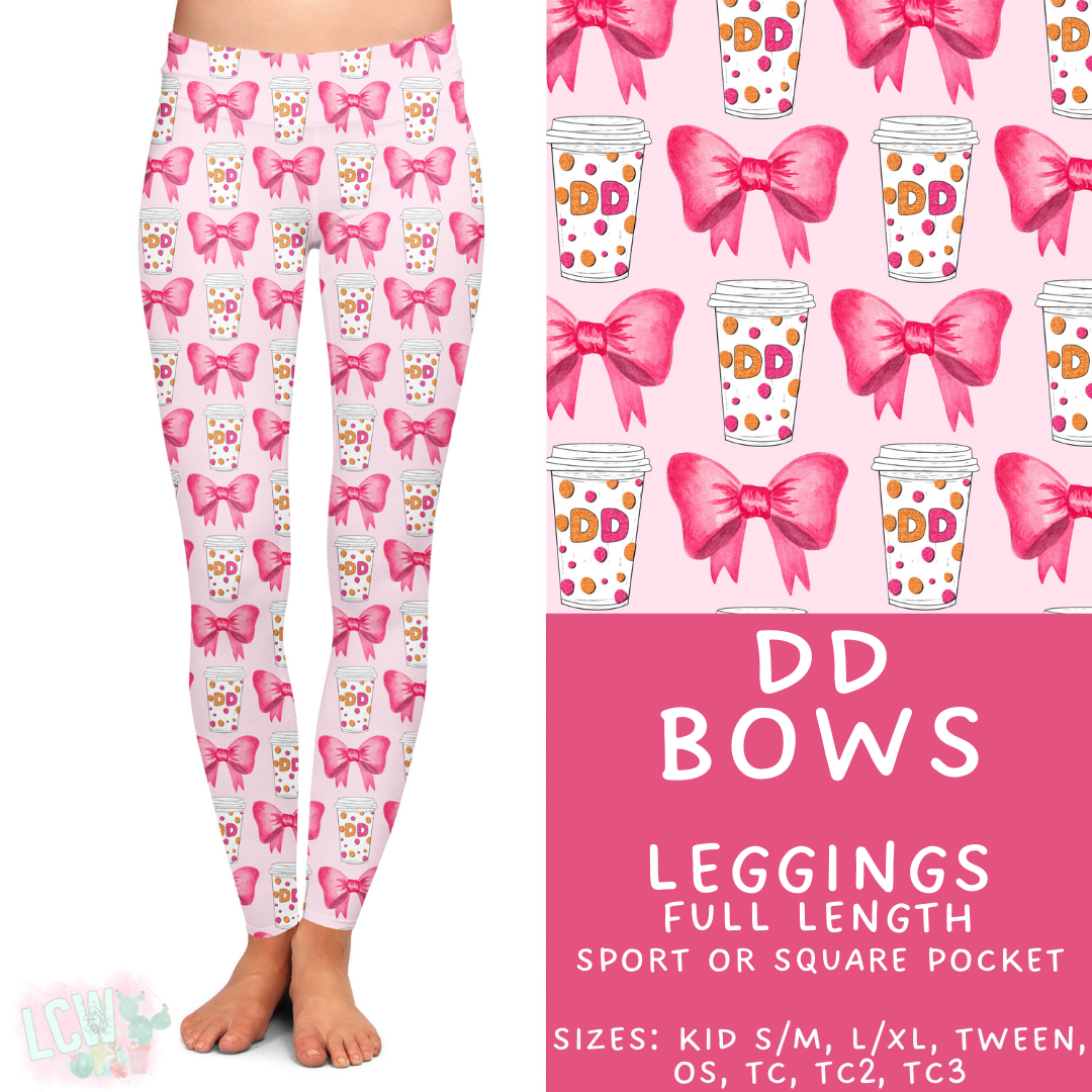 Batch #408 - Fun Run 14 - Closes 9/5 - ETA mid/late October - DD Bows Full Length Leggings