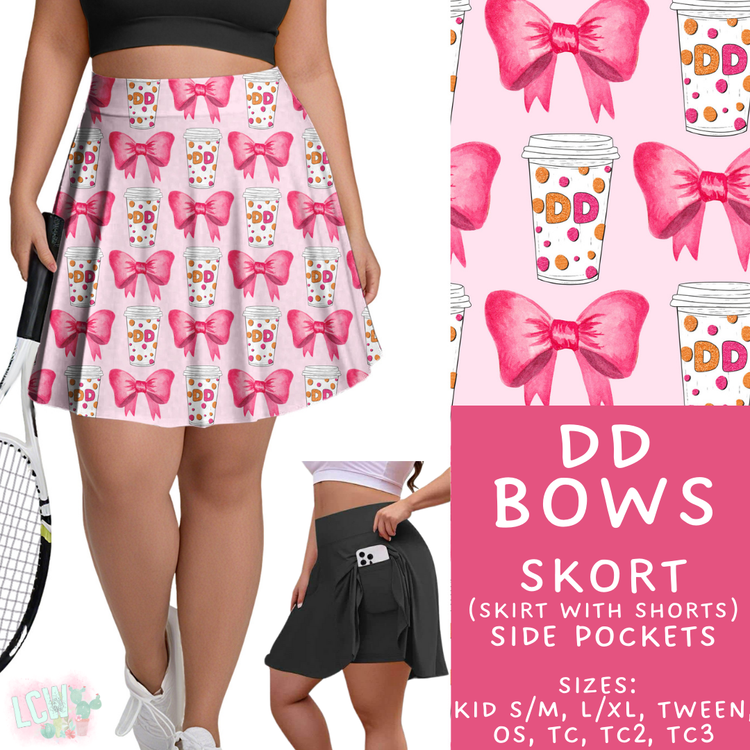 Batch #408 - Fun Run 14 - Closes 9/5 - ETA mid/late October - DD Bows Skort