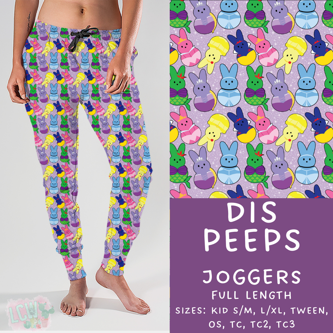 Ready To Ship - Dis Peeps Joggers - OS, TC2