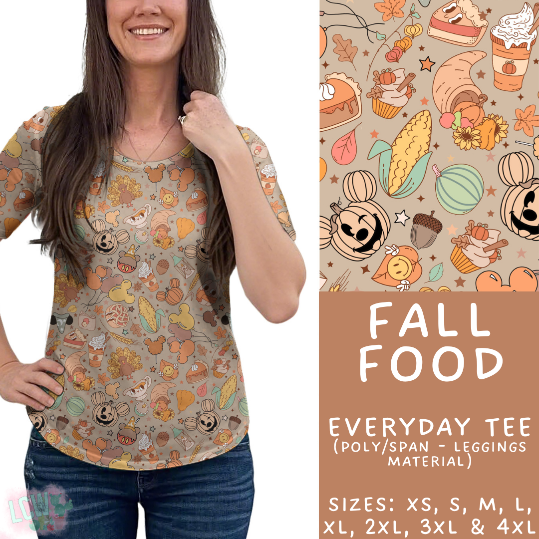 Batch #404 - Magical Fall 2 - Closes 8/29 - ETA mid/late October - Fall Food Everyday Tee
