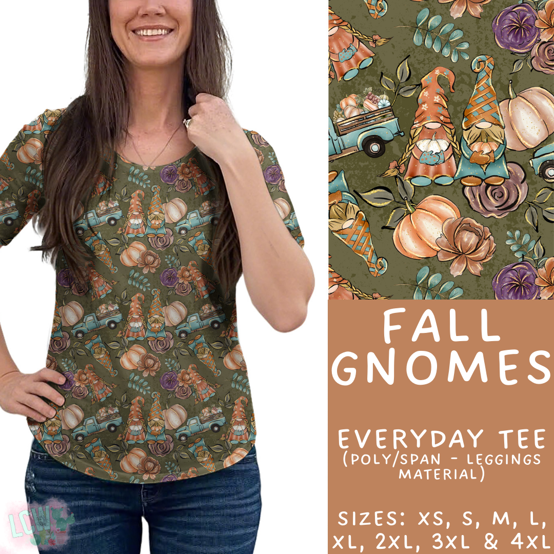 Batch #403 - Hello Fall 2 - Closes 8/28 - ETA mid October - Fall Gnomes Everyday Tee