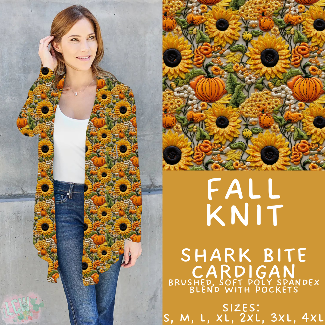 Batch #407 - Fall Fun 2 - Closes 9/4 - ETA mid/late October - Fall Knit Cardigan