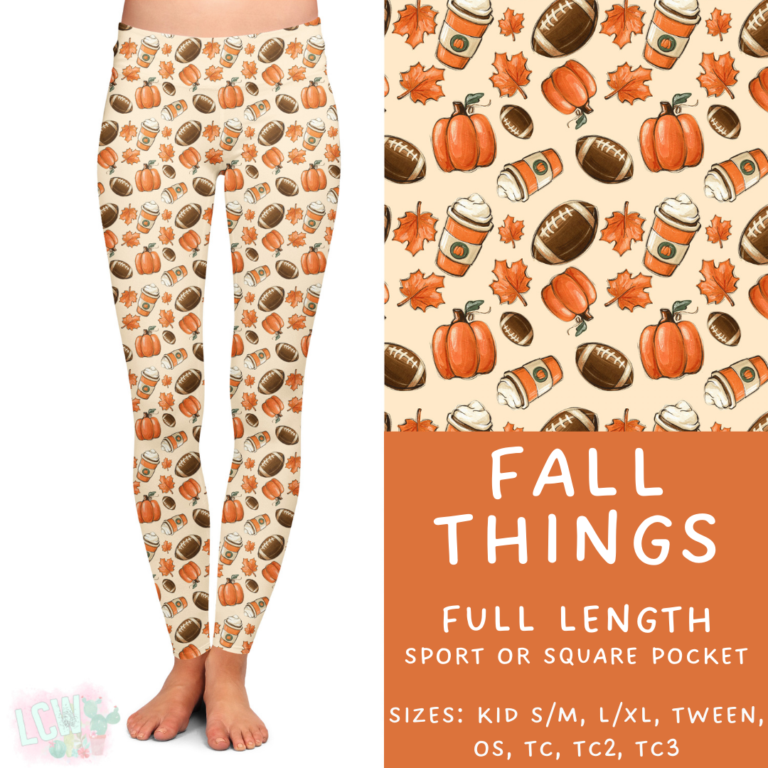 Batch #403 - Hello Fall 2 - Closes 8/28 - ETA mid October - Fall Things Full Length Leggings