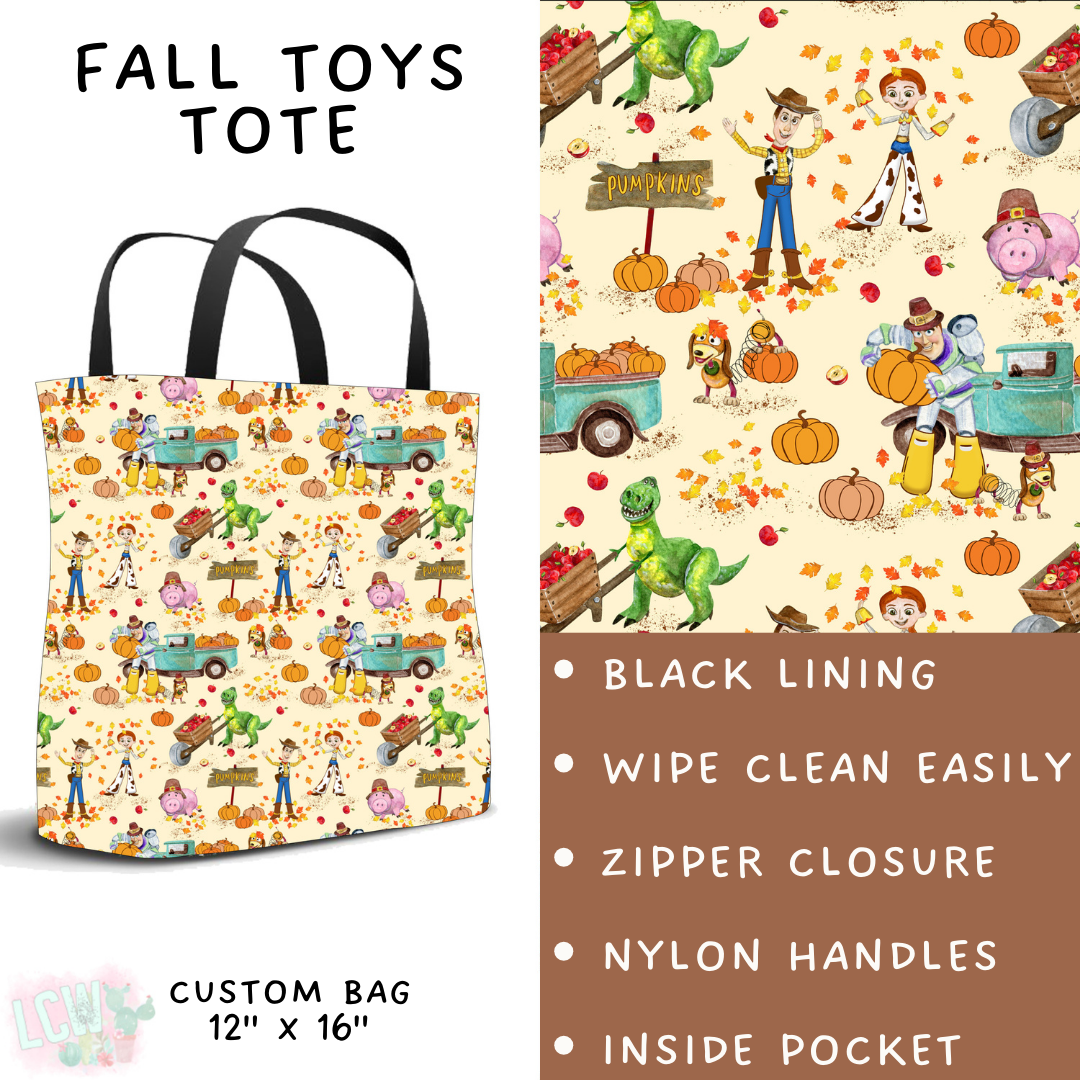 Batch #404 - Magical Fall 2 - Closes 8/29 - ETA mid/late October - Fall Toys Tote