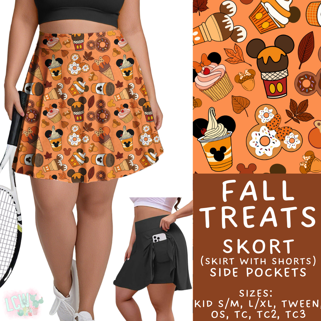 Batch #404 - Magical Fall 2 - Closes 8/29 - ETA mid/late October - Fall Treats Skort
