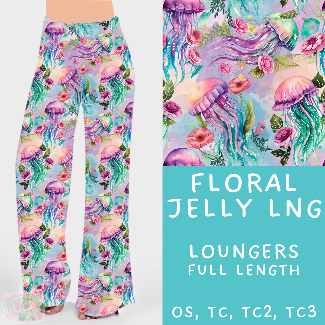 Ready to Ship - Floral Jelly Loungers