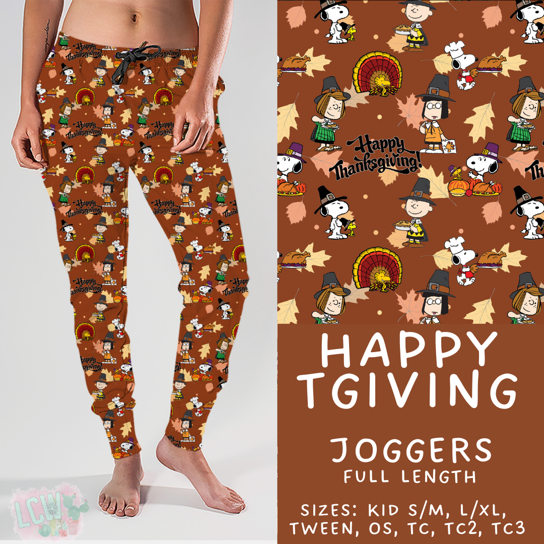 Batch #409 - Character Fall 2 - Closes 9/8 - ETA late October - Happy TGiving Joggers