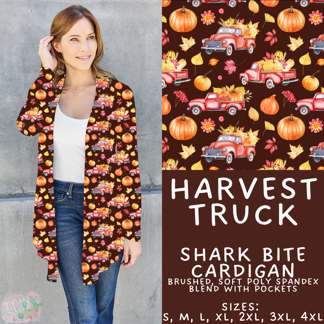 Batch #407 - Fall Fun 2 - Closes 9/4 - ETA mid/late October - Harvest Truck Cardigan