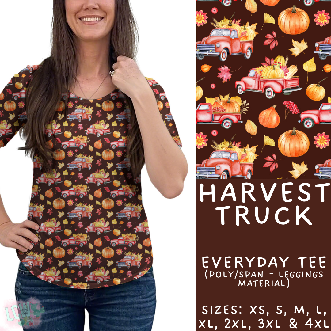Batch #407 - Fall Fun 2 - Closes 9/4 - ETA mid/late October - Harvest Truck Everyday Tee
