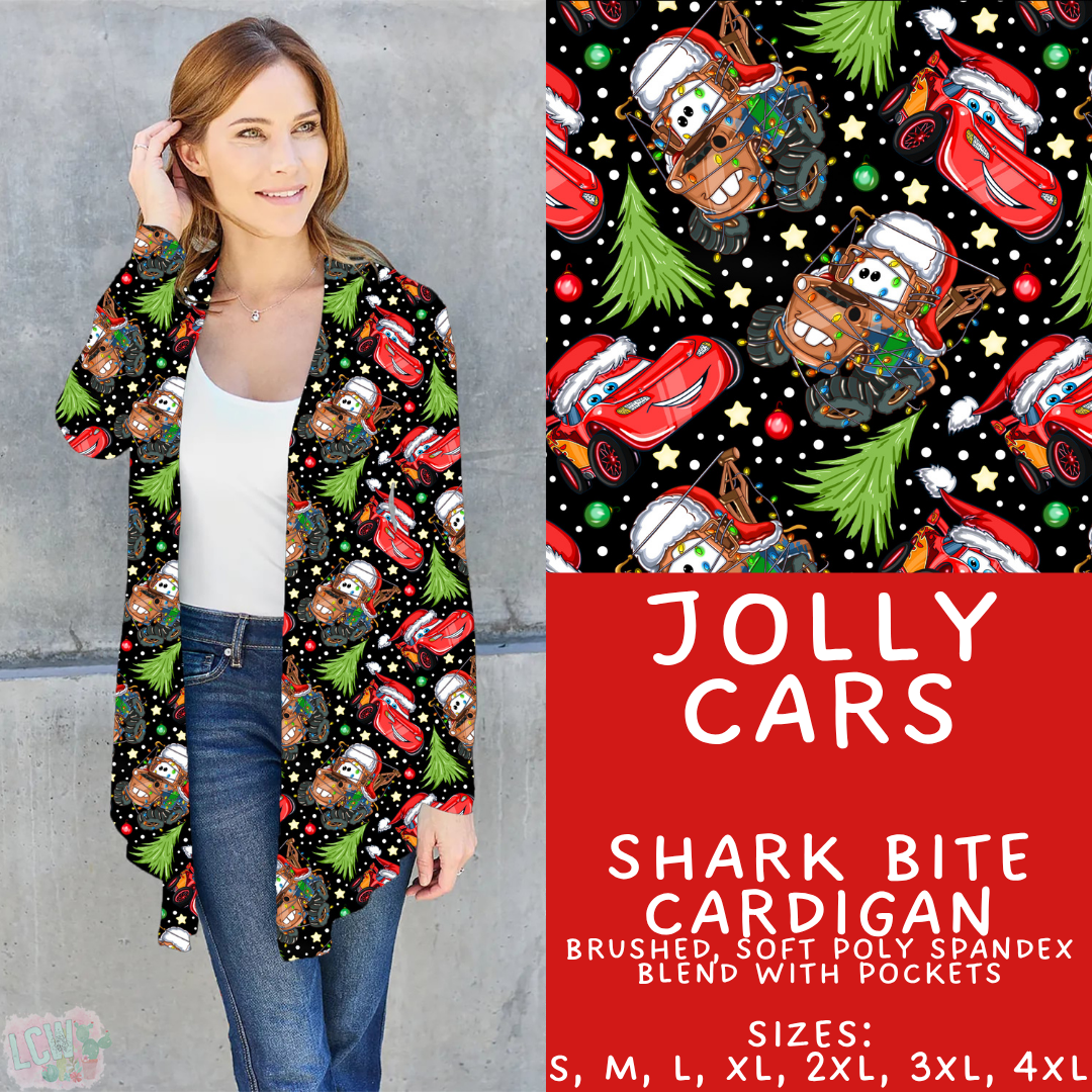 Batch #434 - Magical Christmas - Closes 10/22 - ETA early Dec - Jolly Cars Cardigan